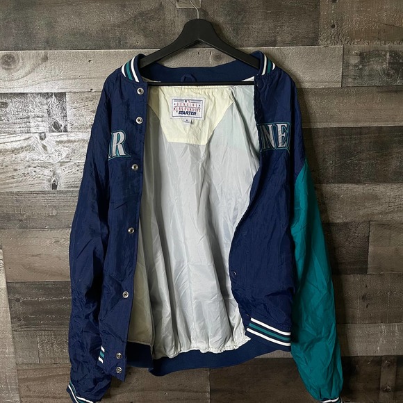 SOLD VTG Starter Mariners Jacket XL - Picture 4 of 4